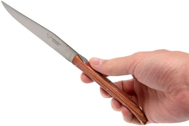 Laguiole En Aubrac Quotidien Steak Knife Set 6-piece French Woods 7 Laguiole En Aubrac Quotidien Steak Knife Set 6-piece French Woods - Image 7