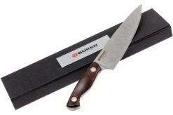 Böker 130367, Saga Chef's Knife, Grenadill -Kitchen Knives Store BO130367 07 boker saga grenadill bo130367 07