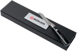 Böker Damast Black Vegetable Knife 8 Cm 130408DAM -Kitchen Knives Store BO130408DAM 07 boker damast