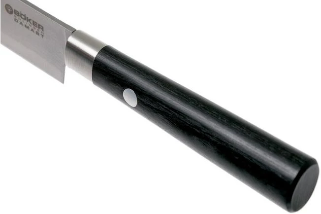 Böker Damast Black Utility Knife 14.5 Cm 130414DAM 5 Böker Damast Black Utility Knife 14.5 Cm 130414DAM - Image 5