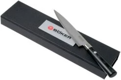 Böker Damast Black Utility Knife 14.5 Cm 130414DAM 13 Böker Damast Black Utility Knife 14.5 Cm 130414DAM -Kitchen Knives Store BO130414DAM 07 boker damast