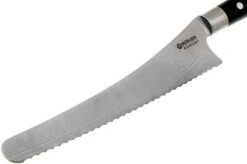 Böker Damast Black Bread Knife, 130423DAM -Kitchen Knives Store BO130423DAM 03 boker bo130423dam 03