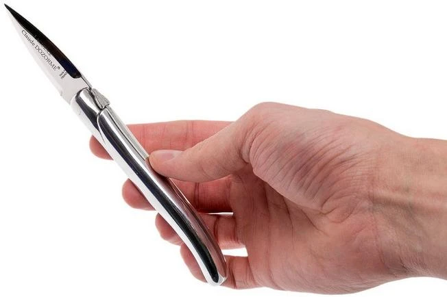 Claude Dozorme Laguiole Oyster Set, Polished Aluminium 8 Claude Dozorme Laguiole Oyster Set, Polished Aluminium - Image 8