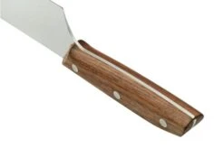 Due Cigni 1896, 2C1021NO Nakiri 16.5 Cm, Walnut Wood -Kitchen Knives Store DG2C1021NO 06 duecigni