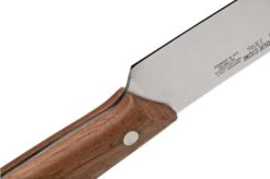 Due Cigni Cookout 1896, 2C1024NO Butcher's Knife Walnut Wood 27 Cm -Kitchen Knives Store DG2C1024NO 05 duecigni