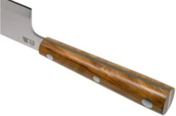 Due Cigni Hakucho Deba 16.5 Cm, Olive Wood -Kitchen Knives Store DG2C503OL 04 due cigni 1