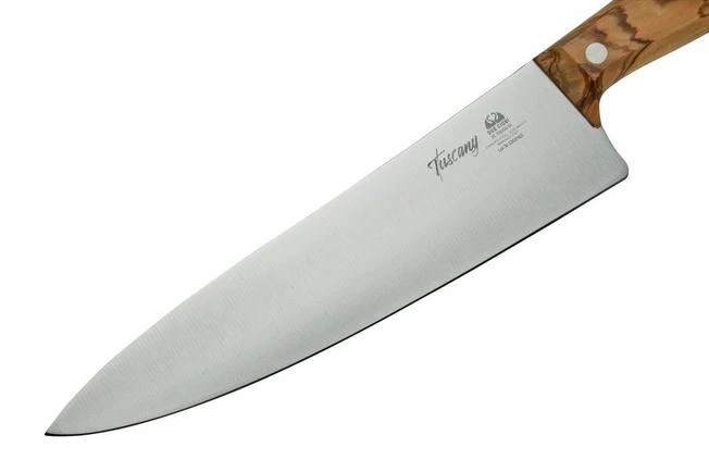 Due Cigni Tuscany 2C750-20OL Chef's Knife 20 Cm Olive Wood 3 Due Cigni Tuscany 2C750-20OL Chef's Knife 20 Cm Olive Wood - Image 3