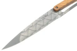 Deejo Art Deco 6FB000101 Olive Wood, 6-piece Steak Knife Set -Kitchen Knives Store DJ6FB000101 06 deejo