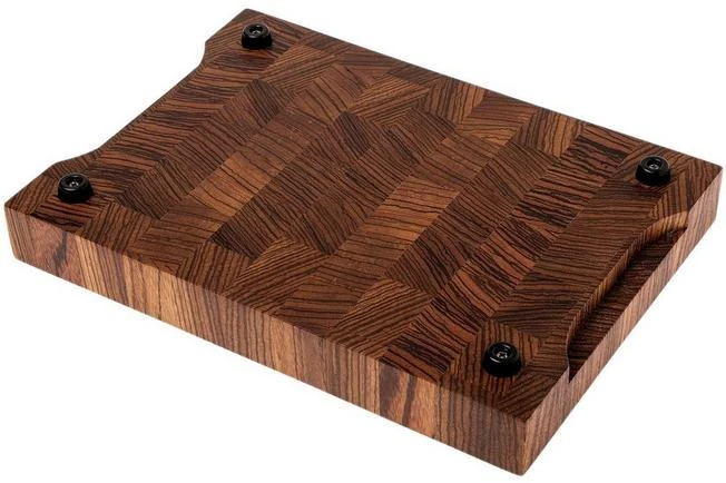Eden Chopping Board Zebrano Wood EQP003-3525 3 Eden Chopping Board Zebrano Wood EQP003-3525 - Image 3