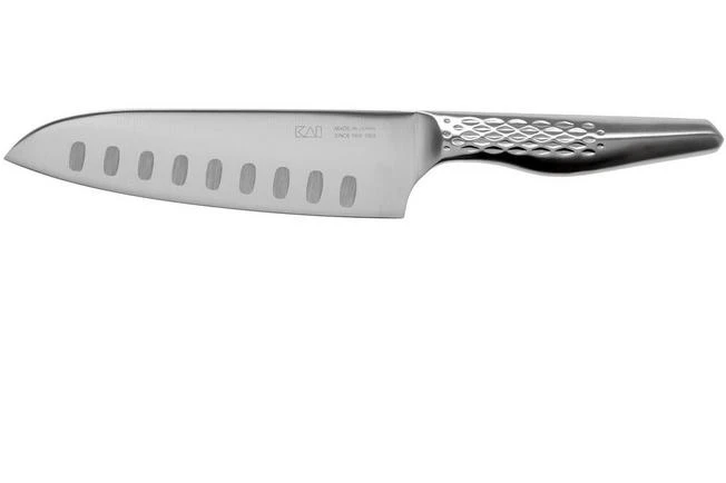 Kai Seki Magoroku Shoso Santoku With Dimples, 16.5 Cm 1 Kai Seki Magoroku Shoso Santoku With Dimples, 16.5 Cm