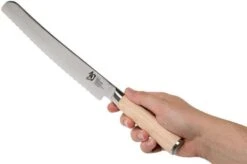 Kai Shun Classic White Bread Knife 23 Cm -Kitchen Knives Store KADM 0705W 09 kai shun classic