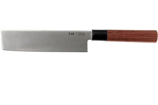 Kai Seki Magoroku Redwood Nakiri 0165N 17 Cm 2 Kai Seki Magoroku Redwood Nakiri 0165N 17 Cm - Image 2