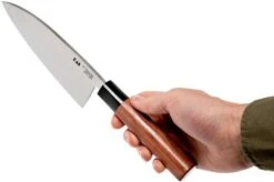 Kai Seki Magoroku Redwood Deba 15,5 Cm, MGR-0155D -Kitchen Knives Store KAMGR 155D 07 kai seki magoroku kamgr 155d 07
