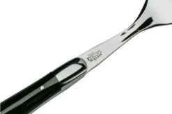 Forge De Laguiole FE62MINBF Set Of 6 Table Forks, Polished, Buffalo Horn -Kitchen Knives Store LAFE62MINBF 03 forgelaguiole