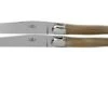 Forge De Laguiole T22MINBC Horn Polished 2-piece Steak Knife Set