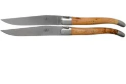 Forge De Laguiole, T22MMINGE, 2-piece Steak Knife Set Matte, Juniper