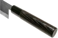 Munetoshi Nashiji Black Nakiri 16.5cm -Kitchen Knives Store MINB001 05 munetoshi