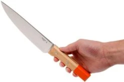 Opinel Parallèle POP N°118 Chef's Knife 20 Cm, Orange -Kitchen Knives Store OP002125 06 opinel parallele op002125 06