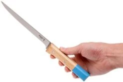 Opinel Parallèle POP N°121 Flexible Fillet Knife 18 Cm, Blue -Kitchen Knives Store OP002128 06 opinel parallele op002128 06