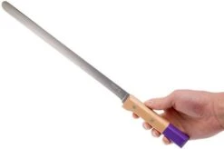 Opinel Parallèle POP N°123 Carpaccio Knife 30 Cm, Violet -Kitchen Knives Store OP002130 06 opinel parallele op002130 06