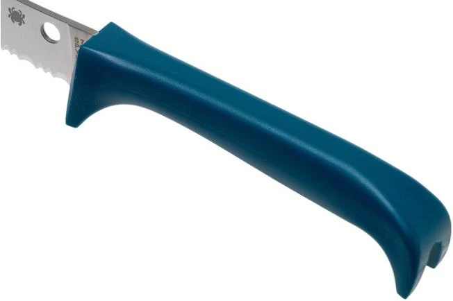 Spyderco Counter Puppy Serrated Tomato Knife Blue, K20SBL 5 Spyderco Counter Puppy Serrated Tomato Knife Blue, K20SBL - Image 5