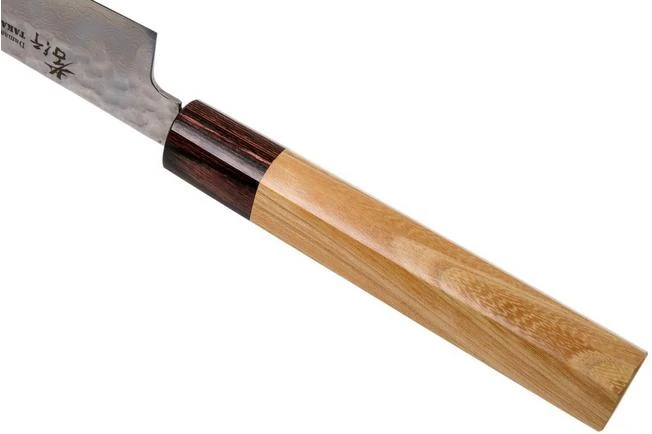 Sakai Takayuki Carving Knife 33-Layer Damascus Hammered WA 25 Cm 4 Sakai Takayuki Carving Knife 33-Layer Damascus Hammered WA 25 Cm - Image 4