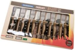 Tramontina Churrasco Jumbo 12-piece Steak Cutlery Set , 29899-239 -Kitchen Knives Store TC29899 239 05 tramontina churasso tc29899 239 05
