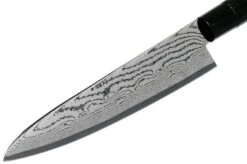 Tojiro Shippu Black Damascus Chef's Knife 21 Cm, FD-1594 -Kitchen Knives Store TJFD 1594 03 tojiro sippu black