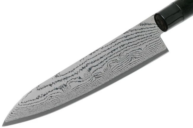 Tojiro Shippu Black Damast Chef's Knife 24 Cm, FD-1595 3 Tojiro Shippu Black Damast Chef's Knife 24 Cm, FD-1595 - Image 3