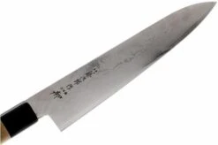 Tojiro Shippu 63 Layers Chefs Knife 24cm -Kitchen Knives Store TJFD595 24 04 tojiro shippu koksmes 24cm tjfd595 24 d4