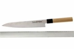 Tojiro Shippu 63 Layers Chefs Knife 24cm -Kitchen Knives Store TJFD595 24 06 tojiro shippu koksmes 24cm tjfd595 24 d5