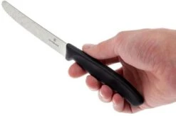 Victorinox SwissClassic Vegetable Knives Black, Set Of 3, 6.7113.3 -Kitchen Knives Store VT6 7113 3 04 victorinox groentemesset vt6 7113 3 04