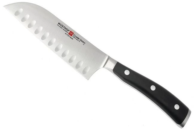 Wüsthof Classic IKON Santoku Knife 14 Cm (5") 1 Wüsthof Classic IKON Santoku Knife 14 Cm (5")