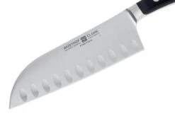 Wüsthof Classic Granton Santoku Knife 14 Cm, 4182 -Kitchen Knives Store WU4182 02 wusthof 4182 14 classic santoku kuiltjes d2