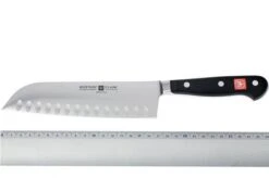 Wüsthof Classic Granton Santoku Knife 17 Cm, 4183 -Kitchen Knives Store WU4183 04 wusthof 4183 santoku kuiltjes d4