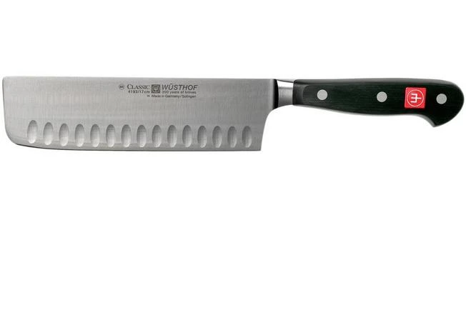 Wüsthof Classic Nakiri With Dents 17 Cm, 4193, 2 Wüsthof Classic Nakiri With Dents 17 Cm, 4193, - Image 2
