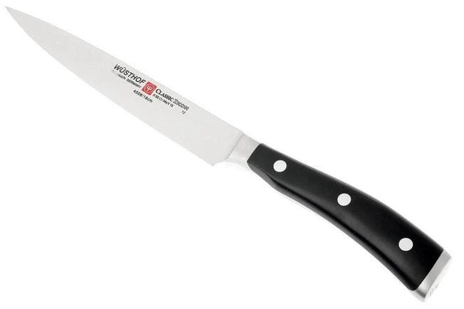 Wüsthof Classic IKON Carving Knife 16 Cm (6") 1 Wüsthof Classic IKON Carving Knife 16 Cm (6")