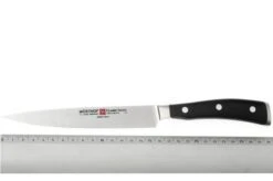 Wüsthof Classic IKON Carving Knife 16 Cm (6") 7 Wüsthof Classic IKON Carving Knife 16 Cm (6") -Kitchen Knives Store WU4506 16 04 wusthof classic 4506 16 vleesmes d4