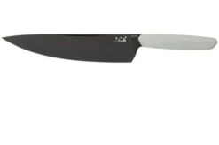 Xin Cutlery XinCore XC125 White G10, Red Liners, Black TiN Coating, Chef's Knife 21.5 Cm