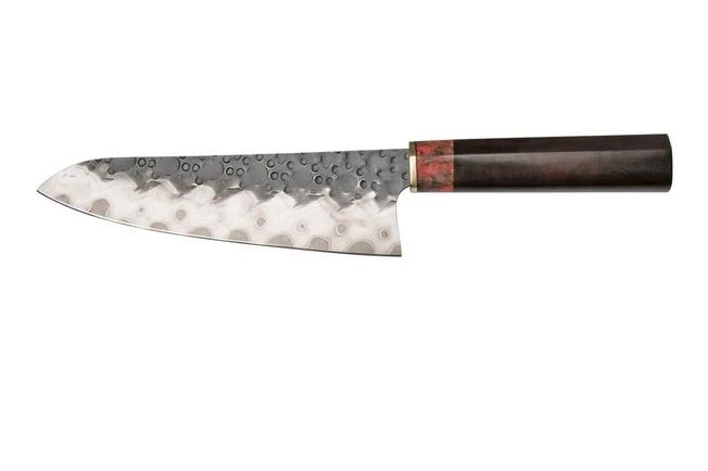 Xin Cutlery XinCraft XC134 San Mai Santoku Ironwood 18.5 Cm 1 Xin Cutlery XinCraft XC134 San Mai Santoku Ironwood 18.5 Cm
