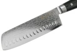 Yaxell Ran 36027 Nakiri With Dimples 18 Cm -Kitchen Knives Store YL36027 03 yaxell
