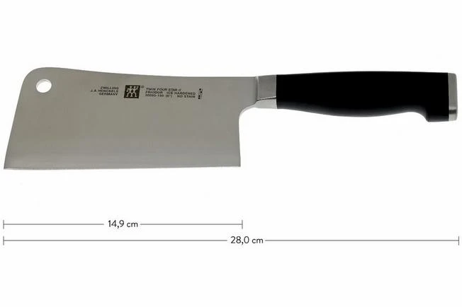 Zwilling 30095-151 Four Star II Cleaver 1 Zwilling 30095-151 Four Star II Cleaver