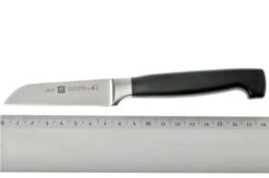 Zwilling J.A. Henckels Four Star Paring Knife 3" Straight -Kitchen Knives Store ZW31070 090 04 zwilling 31070 090 groentemes 8cm d4